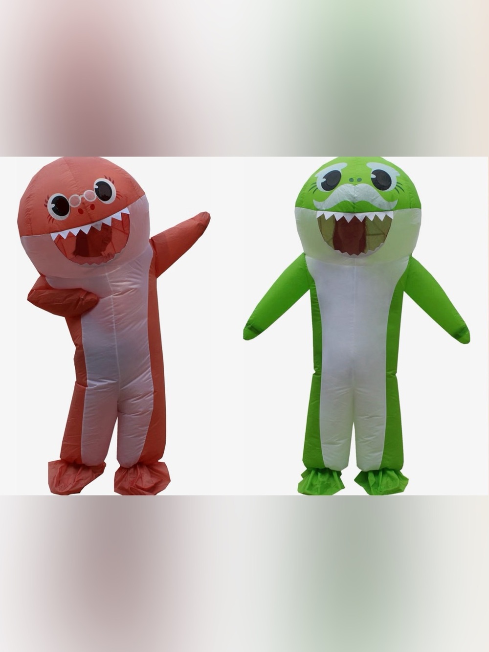 Grandpa & Grandma Shark Inflatable Costumes